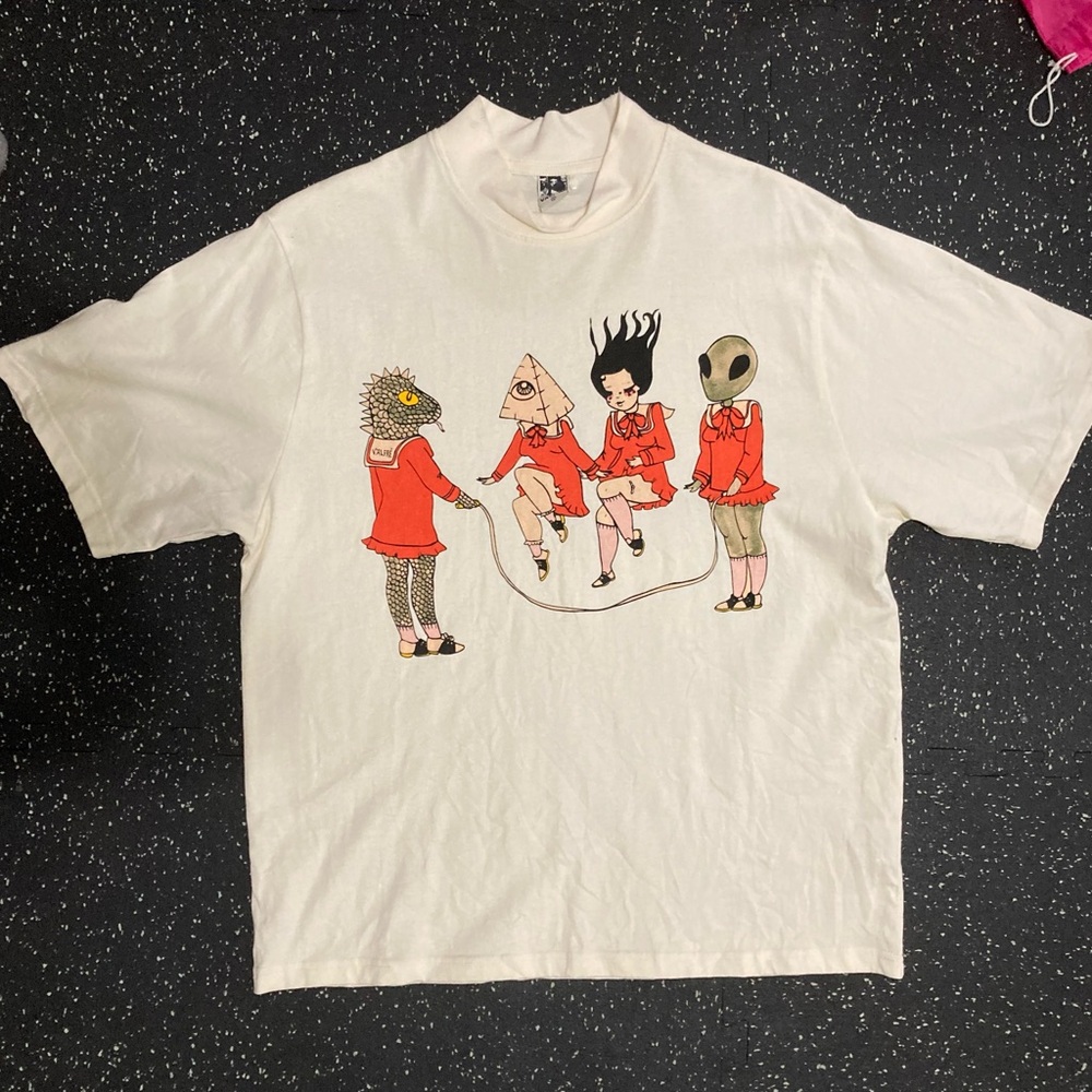 NWOT Valfre Recess Mockneck Oversize Tee size S